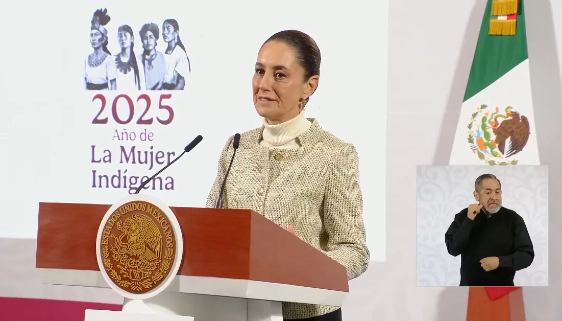 La presidenta asegura que habrá cero impunidad en los feminicidios / Especial