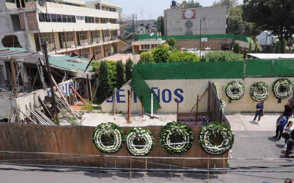 El Colegio Rébsamen se cayó en el sismo del 19 de septiembre de 2017 / Redes Sociales