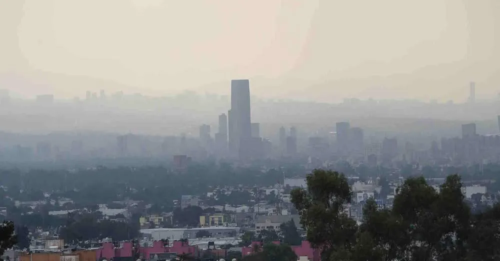 Los altos índices de contaminación se registraron en Tlalnepantla / Redes Sociales