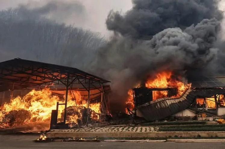 Los vientos han propagado más las llamas a otras zonas / Redes Sociales