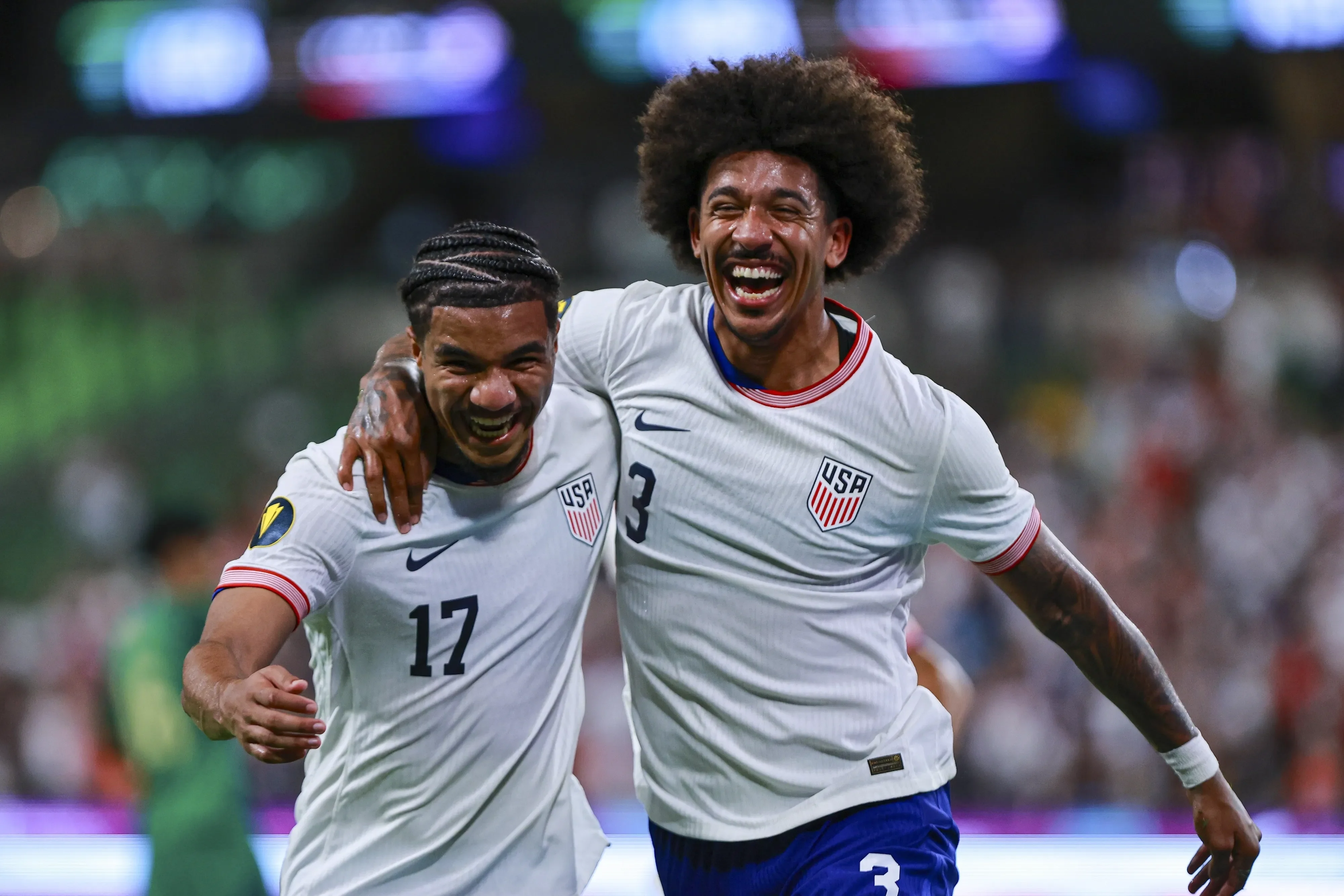 Estados Unidos celebra su victoria ante Arabia | MEXSPORT