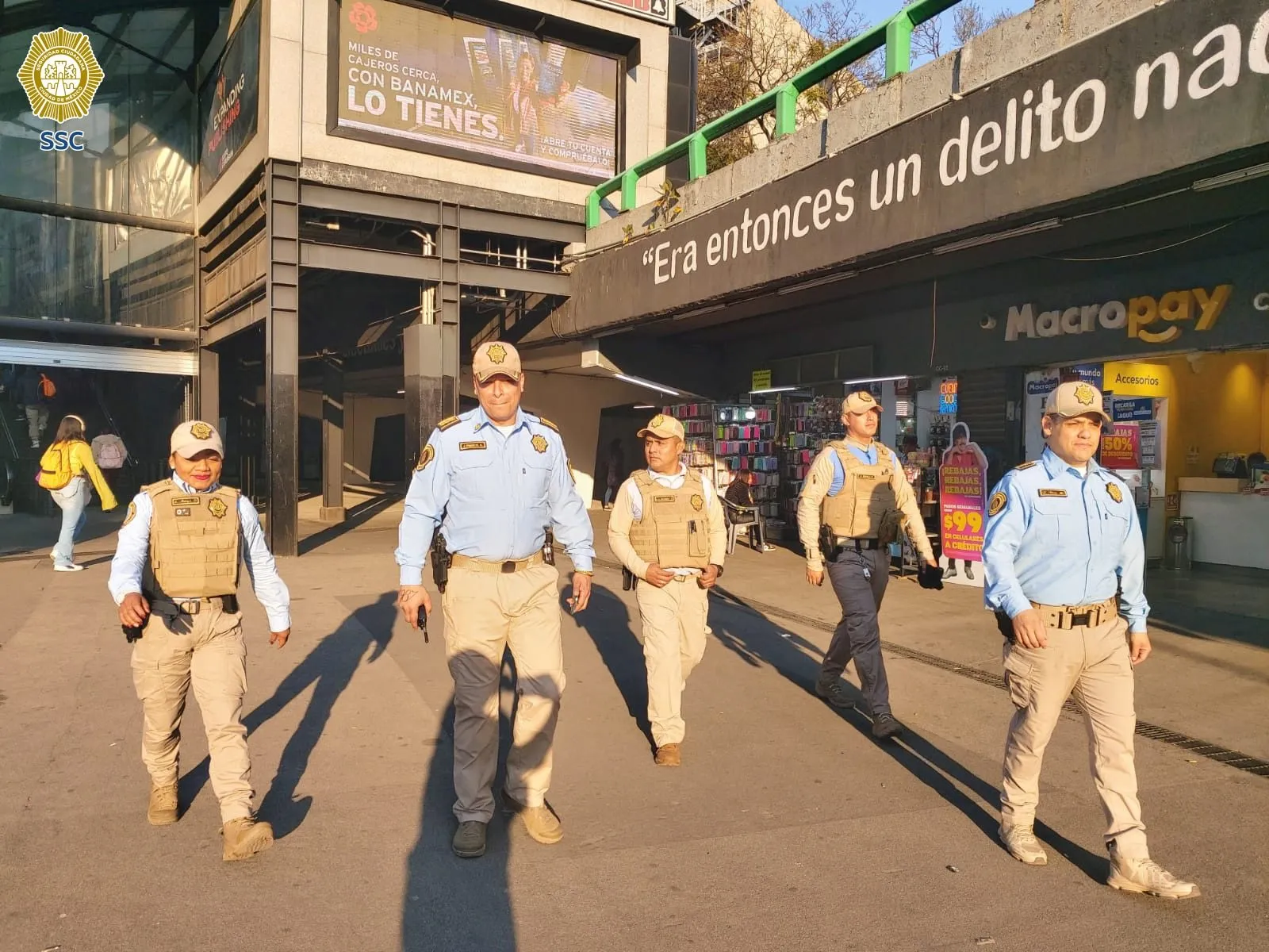 Los policías tendrán mayor presencia en zonas turísticas y comerciales / FB: @PoliciaCDMX