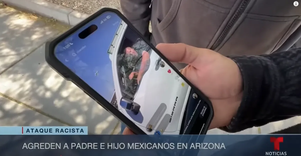 El video publicado en redes sociales se esta volviendo viral / Telemundo