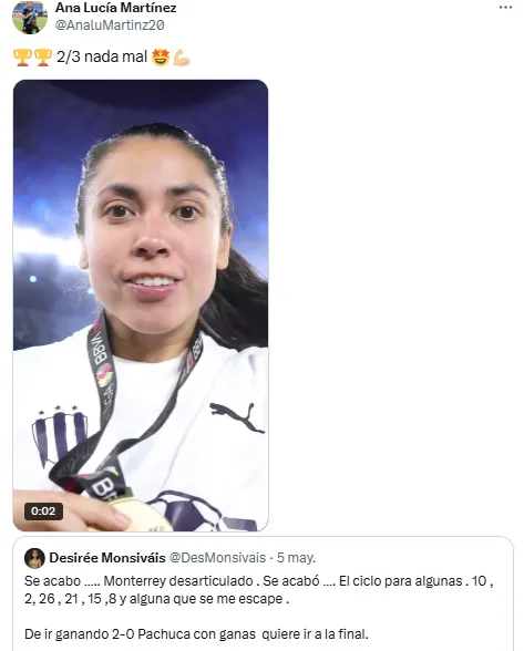 La guatemalteca no se aguantó las ganas de responder a la crítica