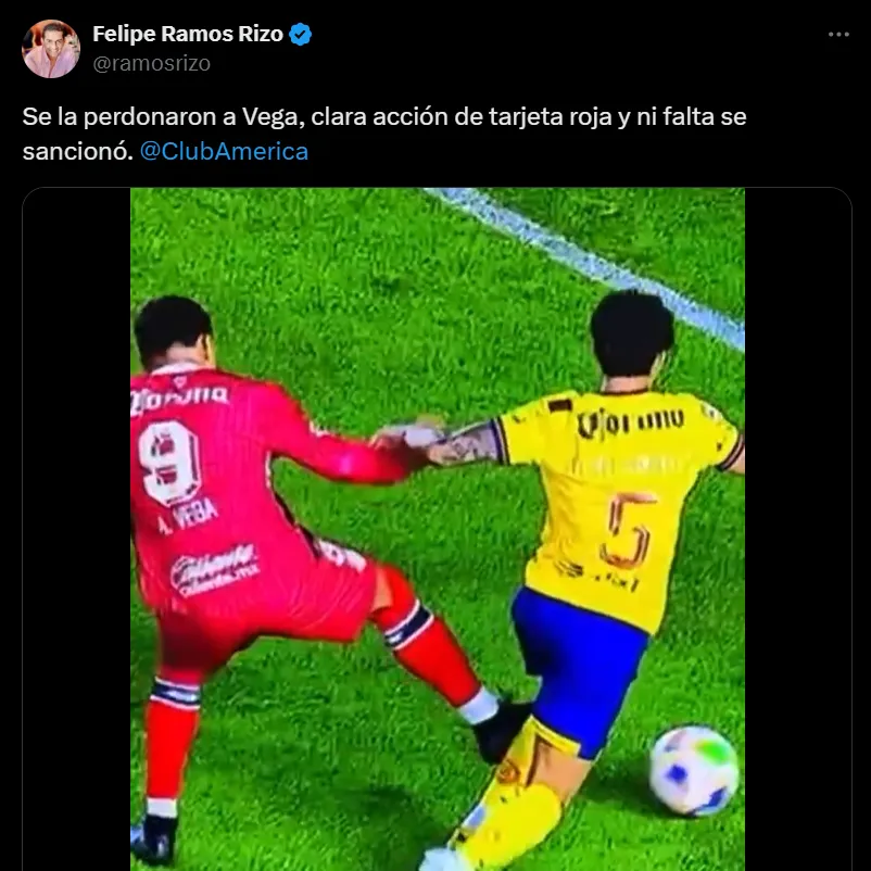Ramos Rizo consideró que era roja