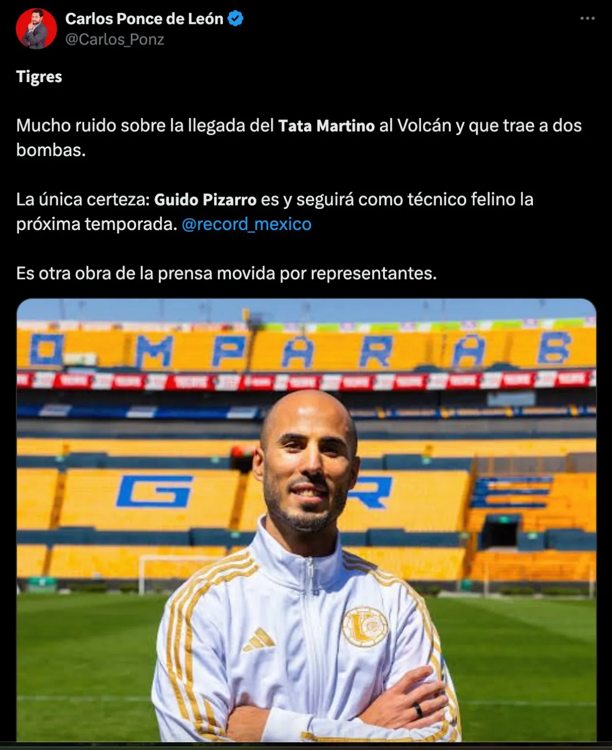 No llegará | @Carlos_Ponz