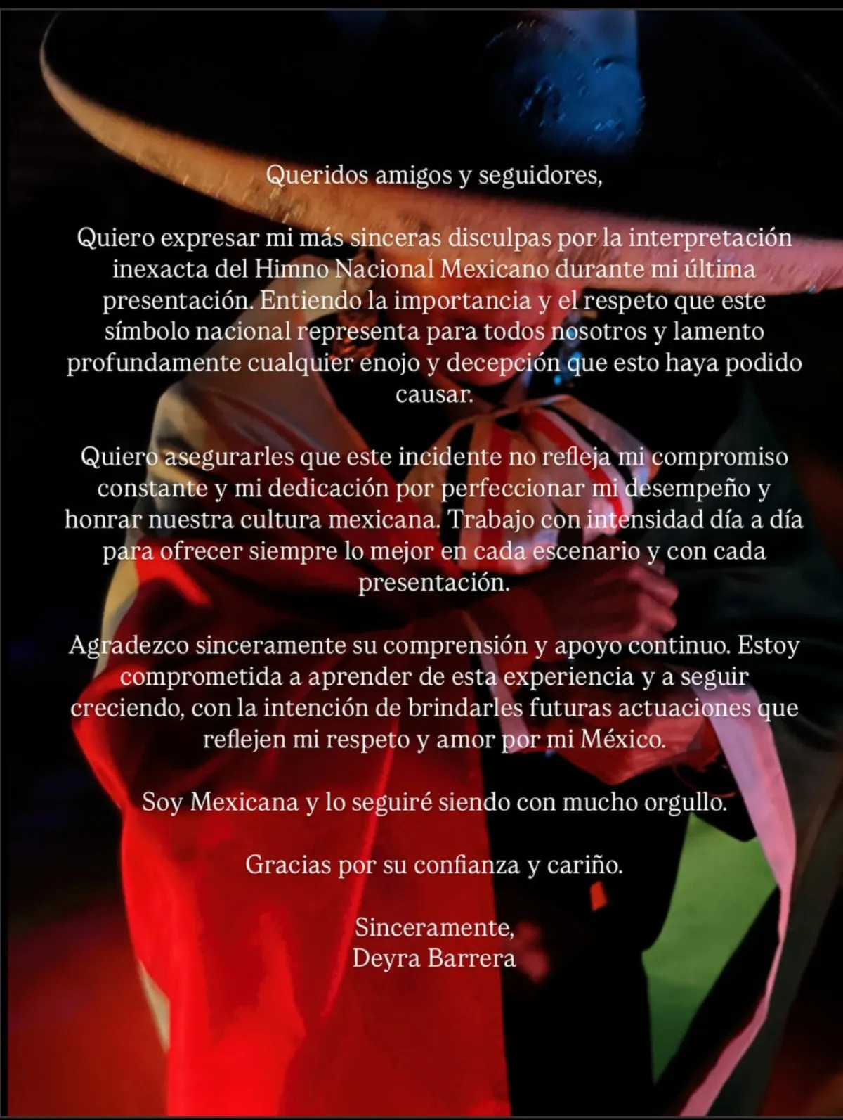 El sentido mensaje | @deyrabarreratv