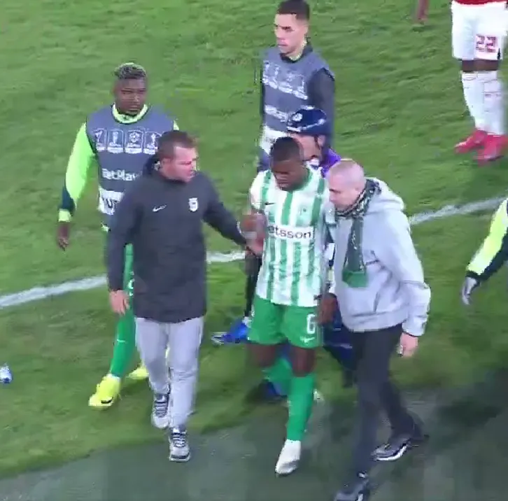 Román dio un gran susto en el juego de Atlético Nacional