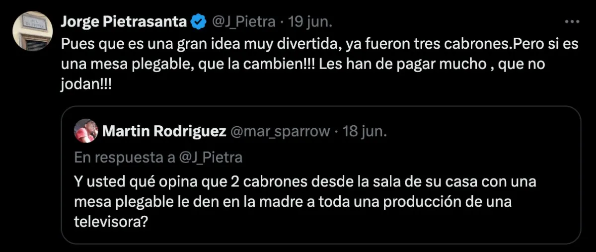 La respuesta | Captura de pantalla