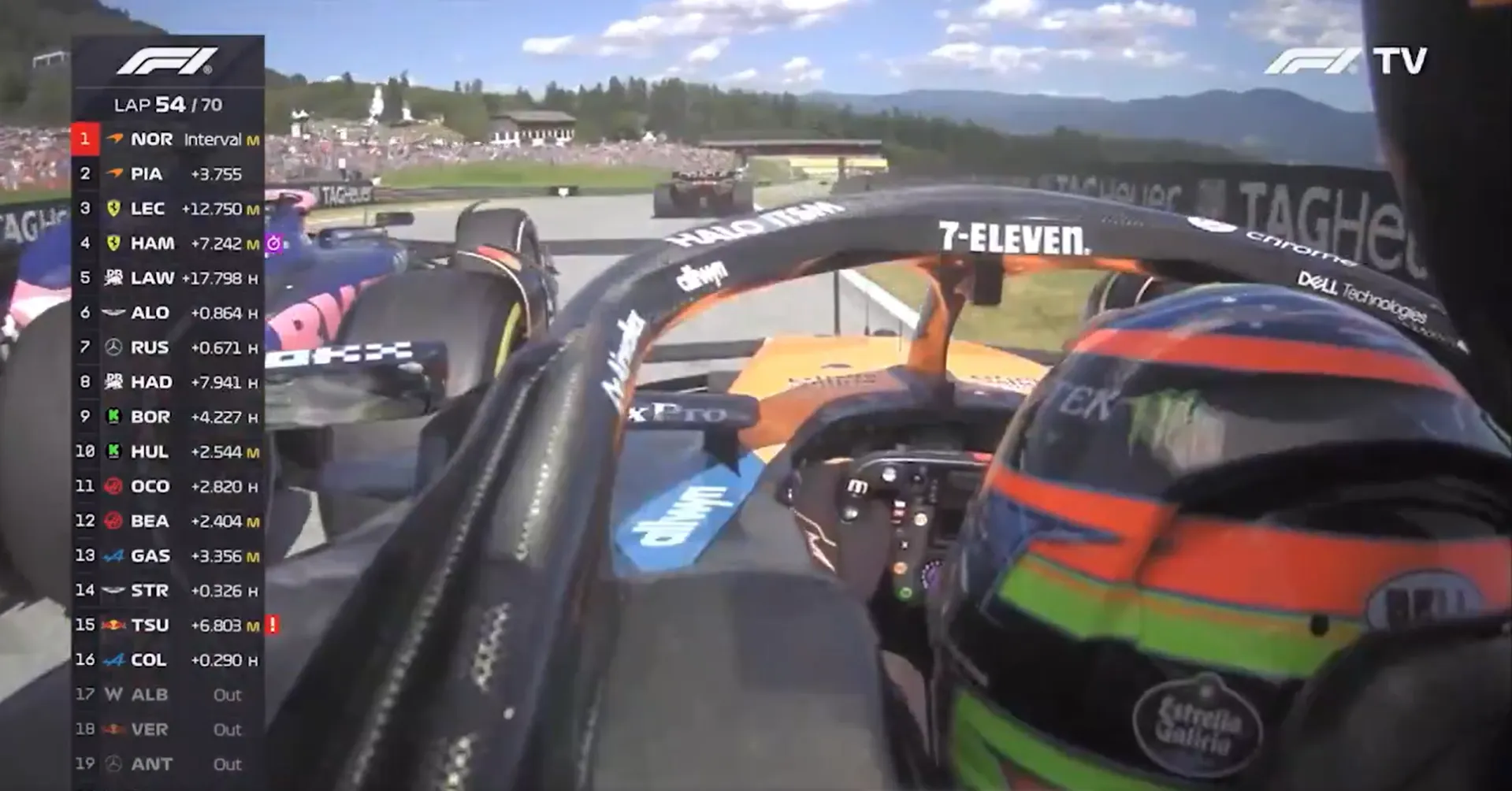 Piastri tuvo un incidente con Alpine