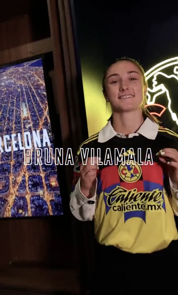 América confirmó la llegada de Bruna Vilamala