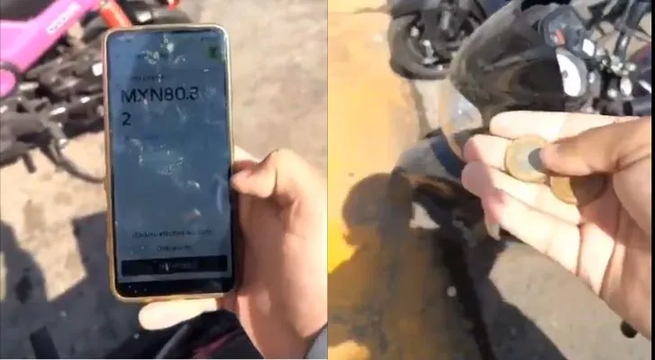 ¡Todo por 10 pesos! Lady 10 Pesos se hace viral / Redes Sociales