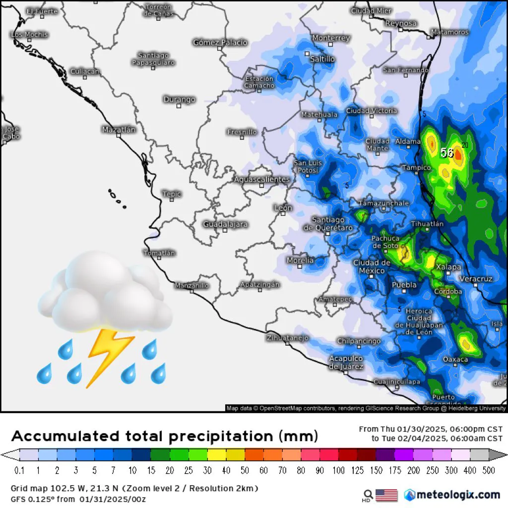 En la parte noroeste se esperan los efectos de DANA / Especial