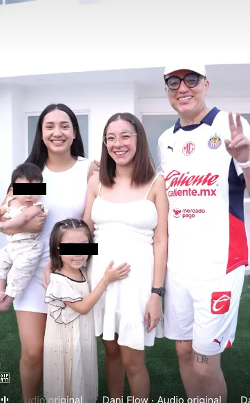 Así fue como Dani Flow llegó a la revelación de sexo con su familia / FB: @daniflowmx
