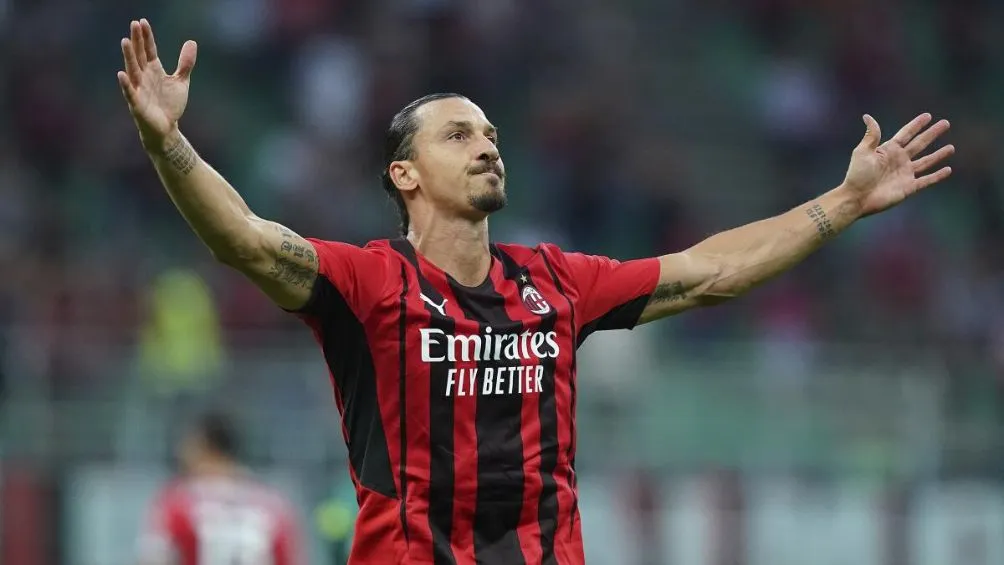Zlatan como jugador del AC Milan | AP
