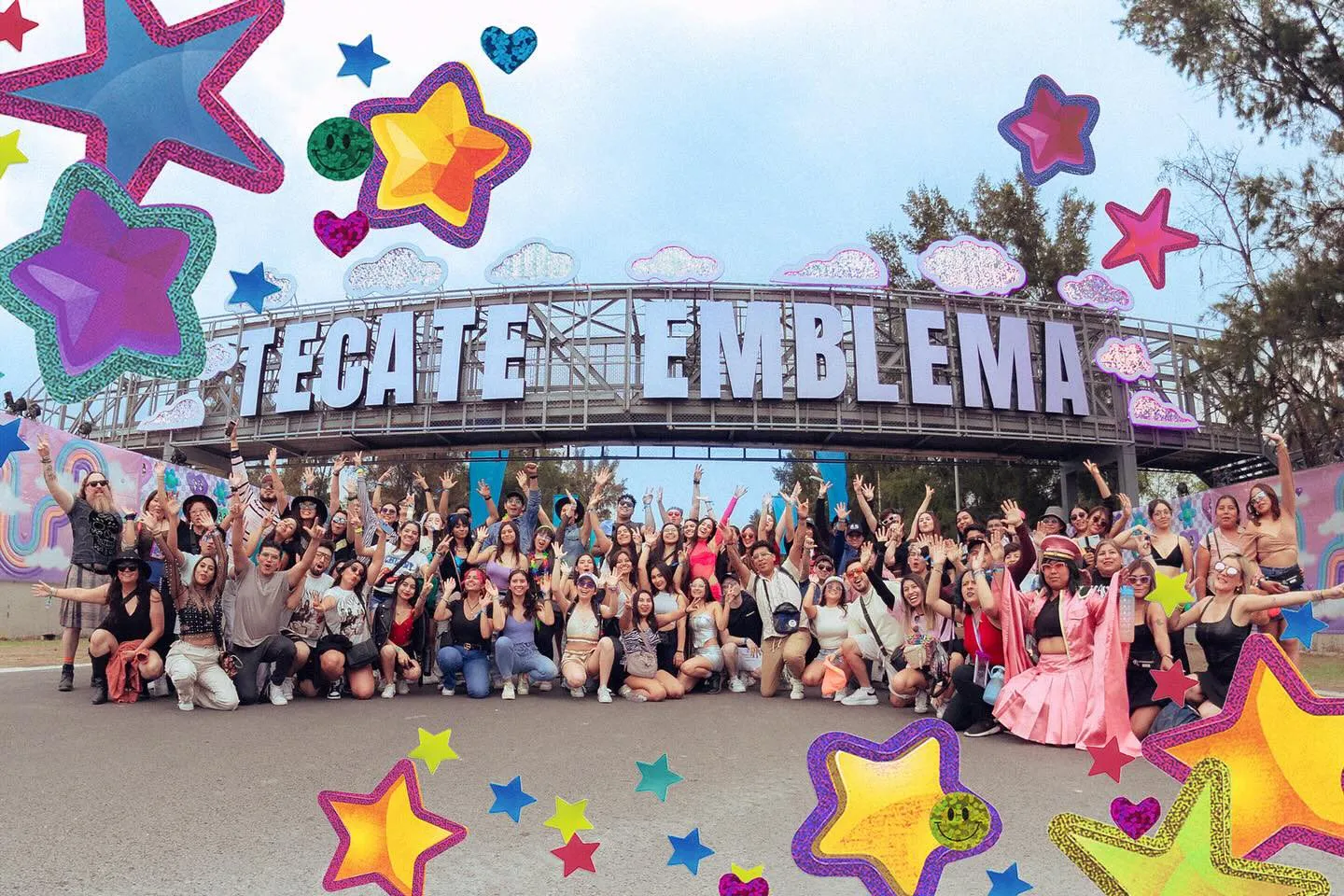 La música pop es la que domina en todo el festival / FB: @TecateEmblema