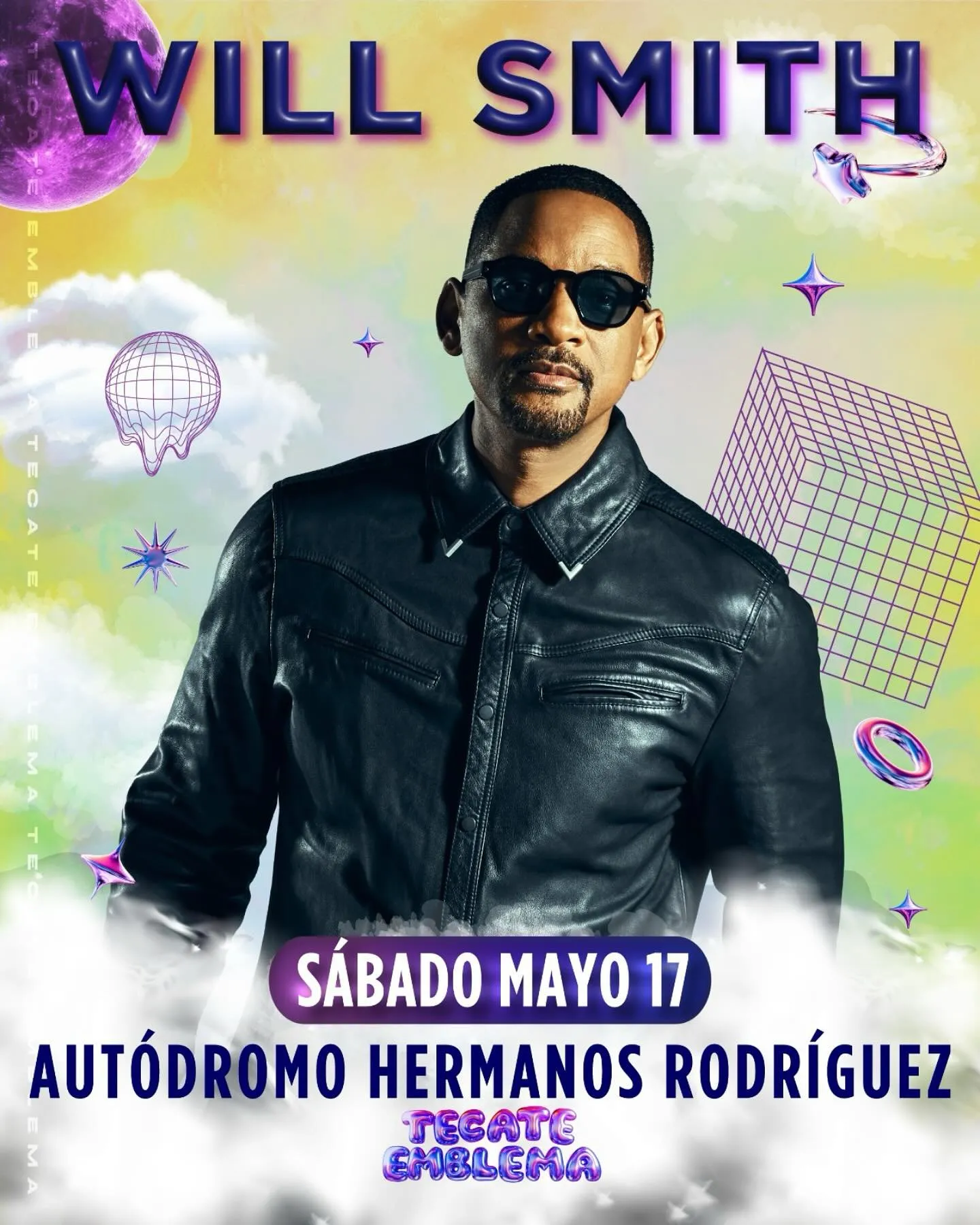Will Smith es de los grandes invitados del festival / FB: @TecateEmblema