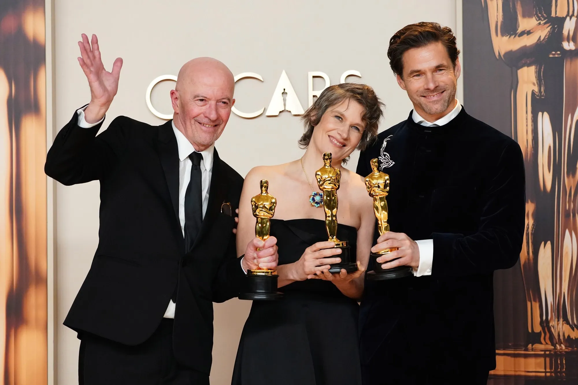 El tema 'El Mal' hizo que se llevaran el Oscar por Mejor Canción / AP