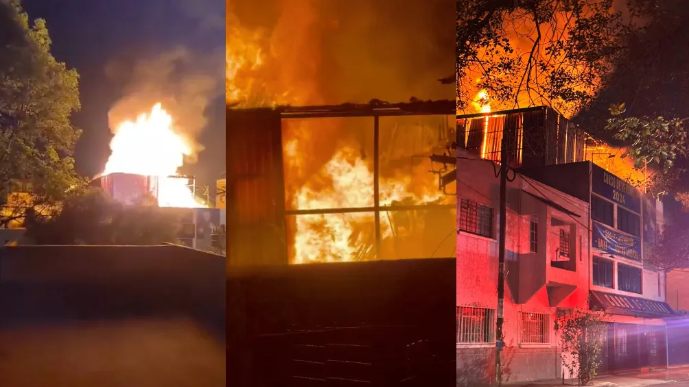 Las llamas se propagaron muy rápido, pero fueron controladas / Redes Sociales