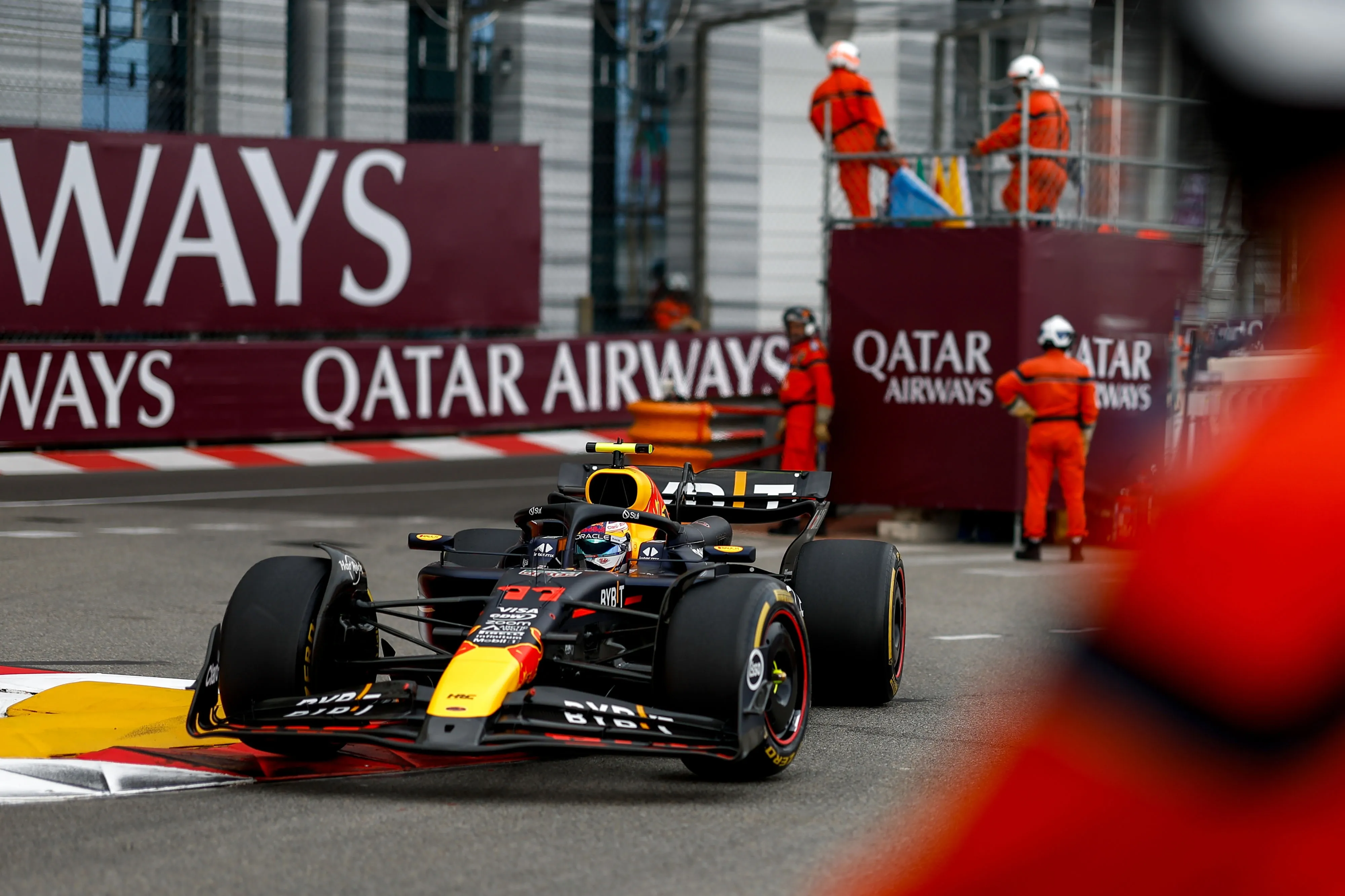 Pérez durante un GP de Mónaco | MEXSPORT