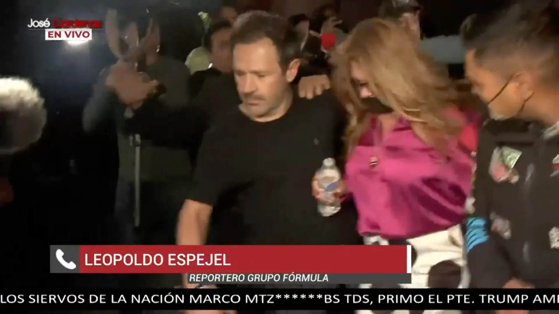 La señora Xóchitl Alcaraz tampoco quiso dar alguna declaración / Redes Sociales