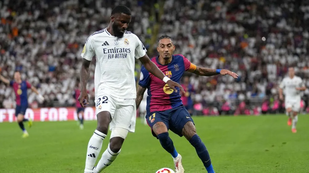 El Madrid se llevó una manita del FC Barcelona | AP