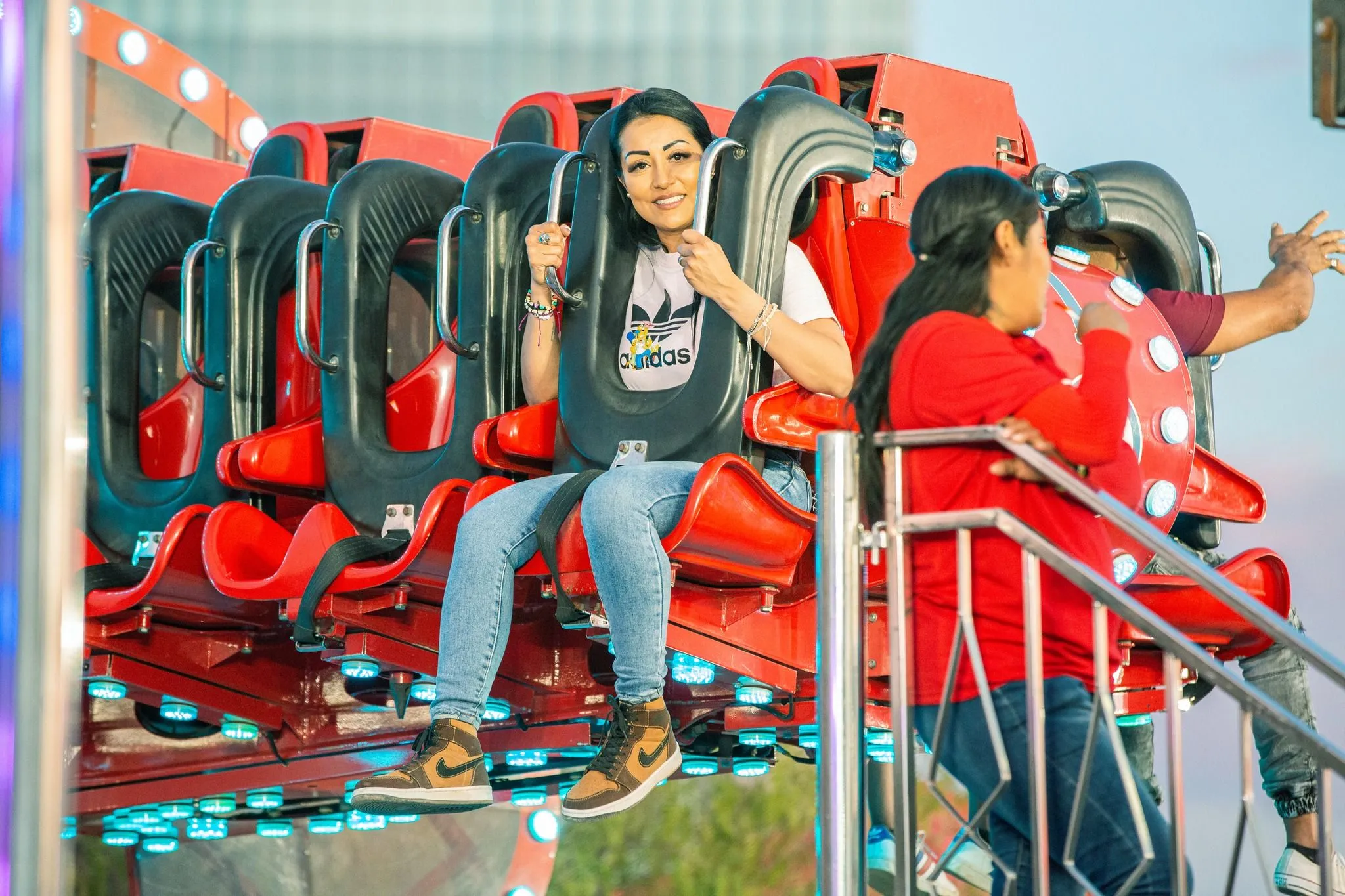 Los juegos mecánicos son otro de los atractivos de lugar / FB: @feriadelasfresas