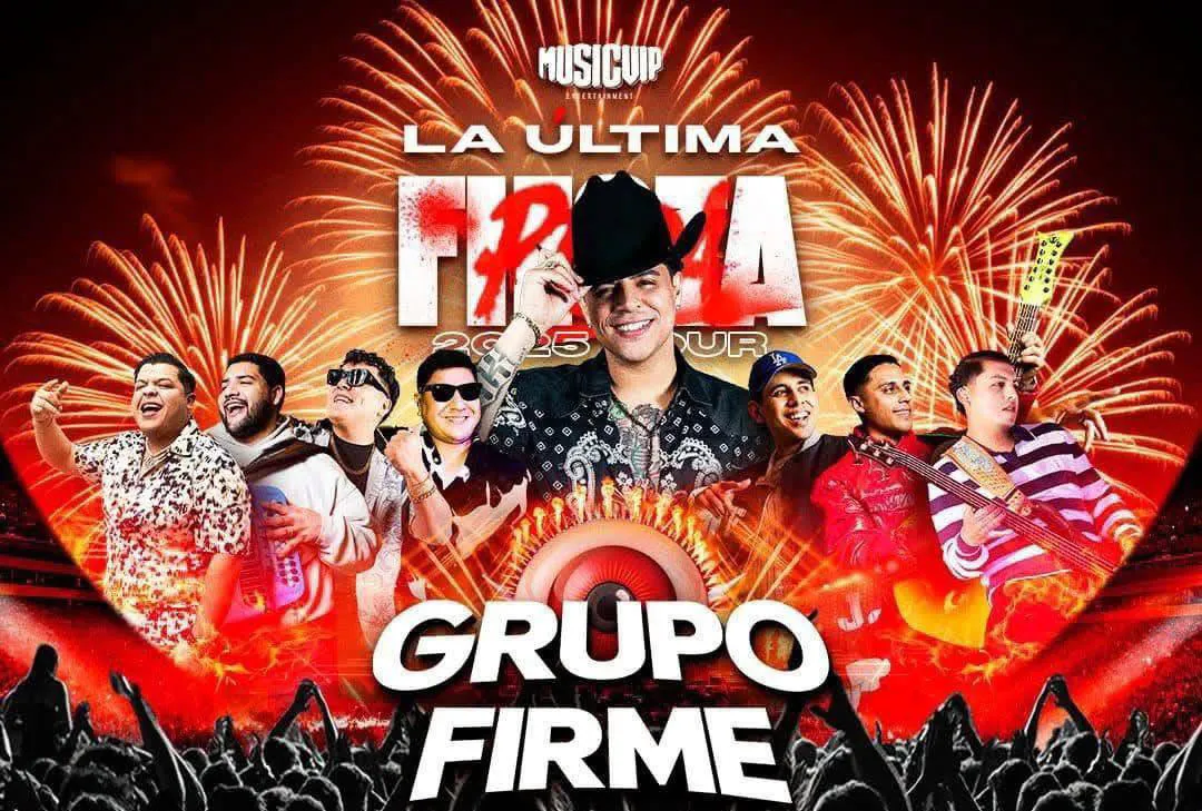 Grupo Firme se estará presentando el 27 y 28 de junio en la CDMX / Redes Sociales