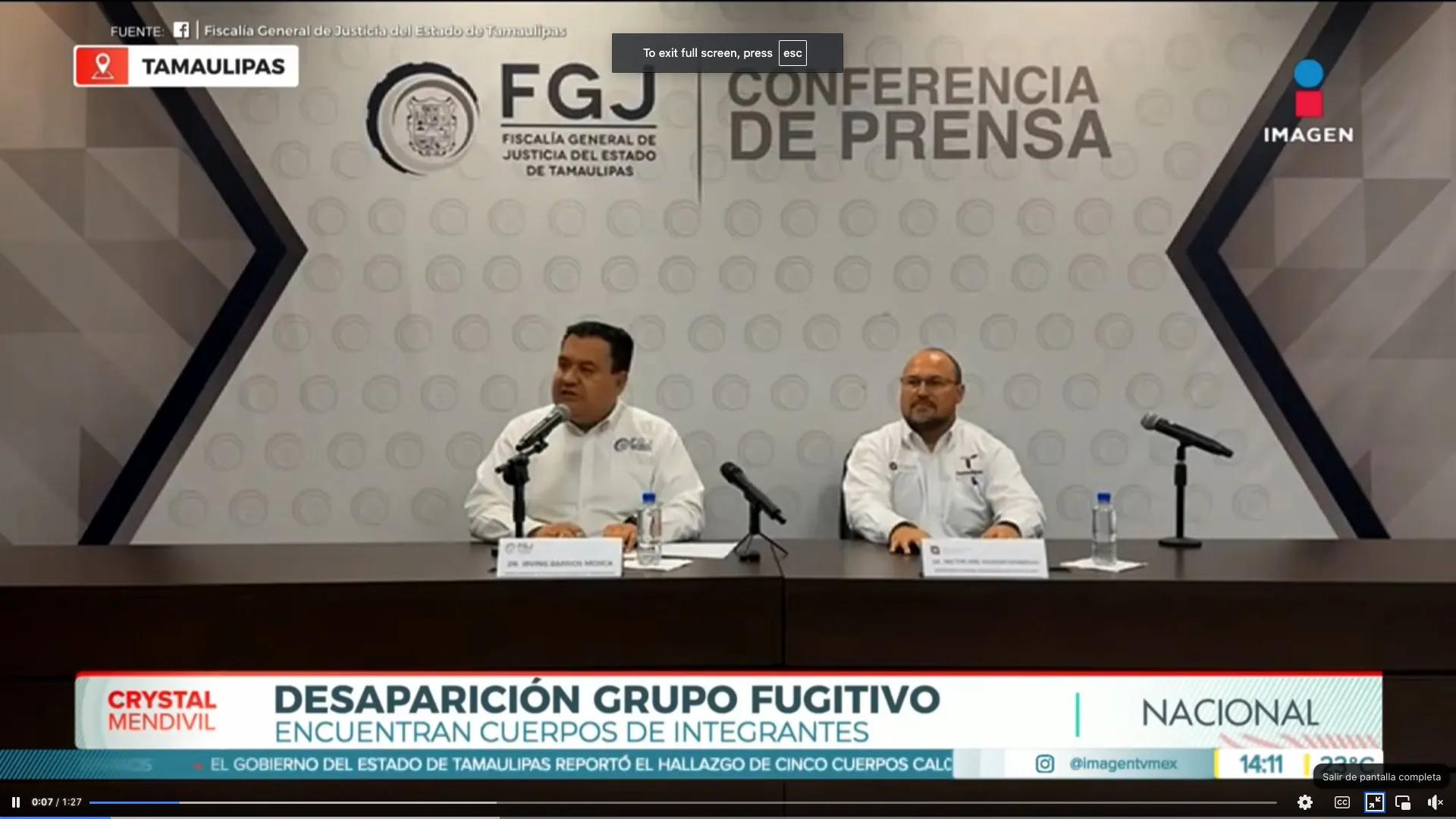 La Fiscalía de Tamaulipas confirmó el hallazgo de los músicos / Redes Sociales