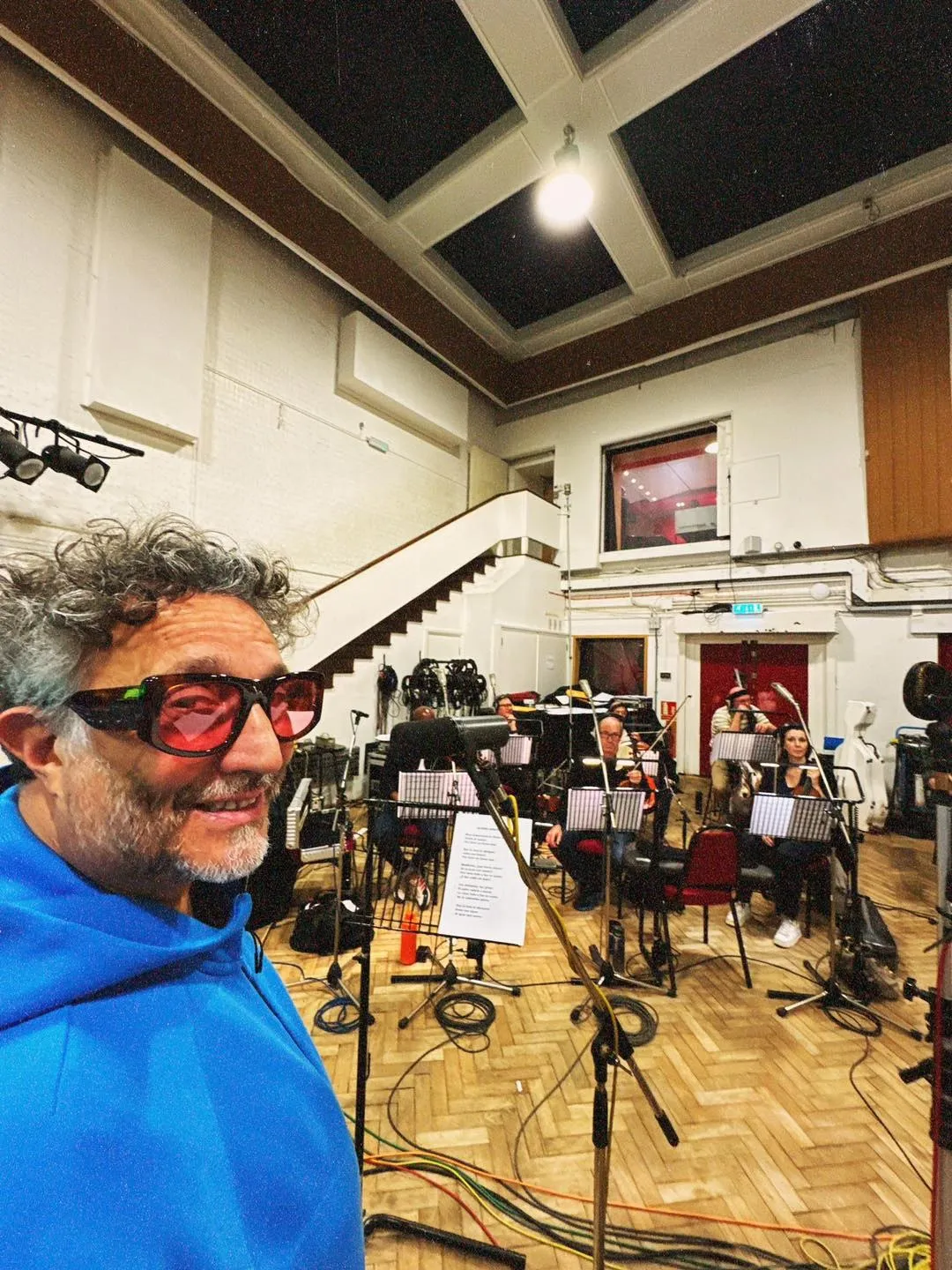 Ya está todo listo para el concierto en el Zócalo / FB: @fitopaez