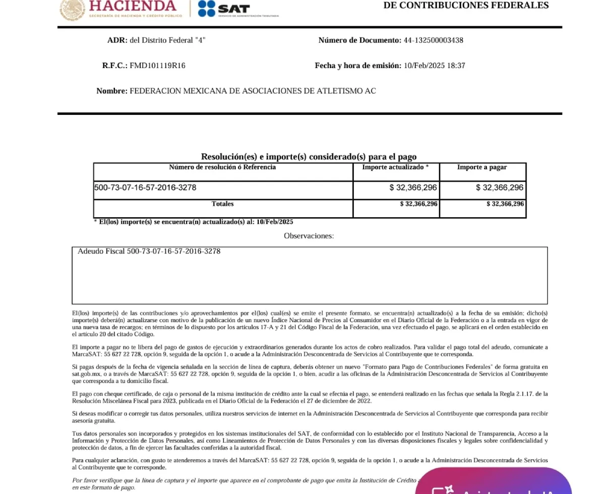 La deuda de la FMAA asciende a más de 32 millones de pesos