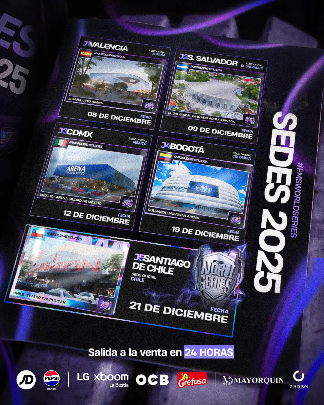 La gran final se estará disputando en Santiago de Chile / FMS World Series