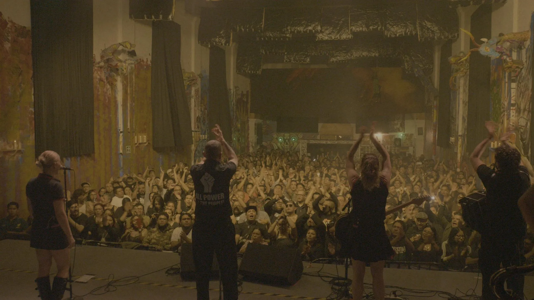 El concierto de Fermín Muguruza sólo duró unos 50 minutos antes de ser cancelado / Redes Sociales