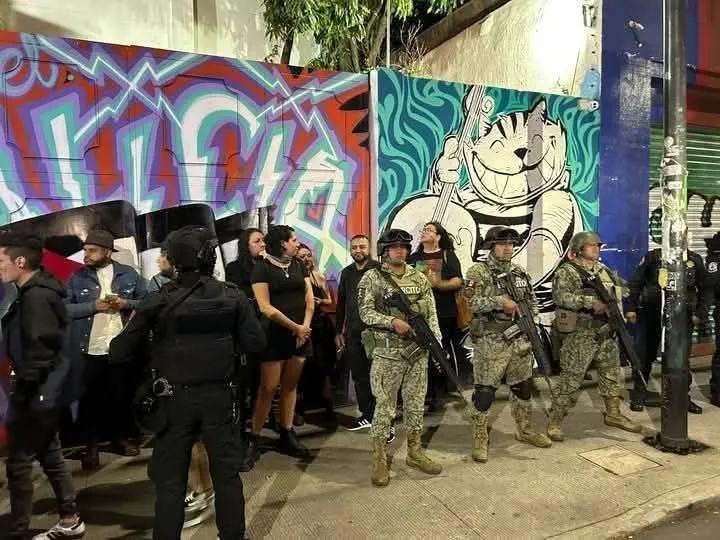 La gente todavía estaba formada buscando entrar al concierto / Redes Sociales