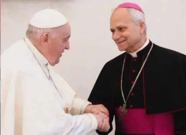 El pontífice recordó al papa como una persona valiente / Redes Sociales