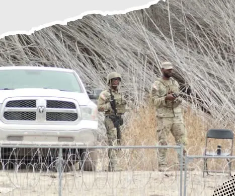 El Ejército estadounidense está reforzando el muro fronterizo / Redes Sociales