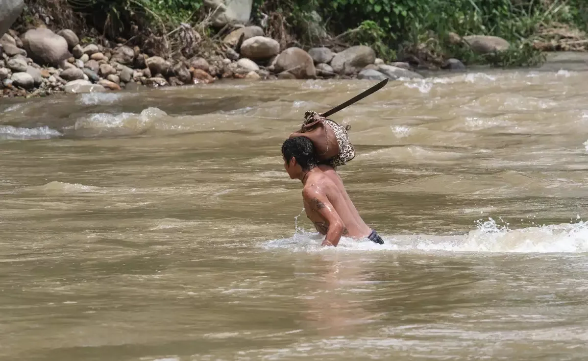 Los migrantes buscan a toda costa llegar a EU / Redes Sociales