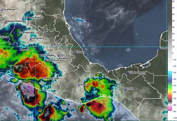 Los monitoreos de las tormentas continúan para alertar a la población / Redes Sociales