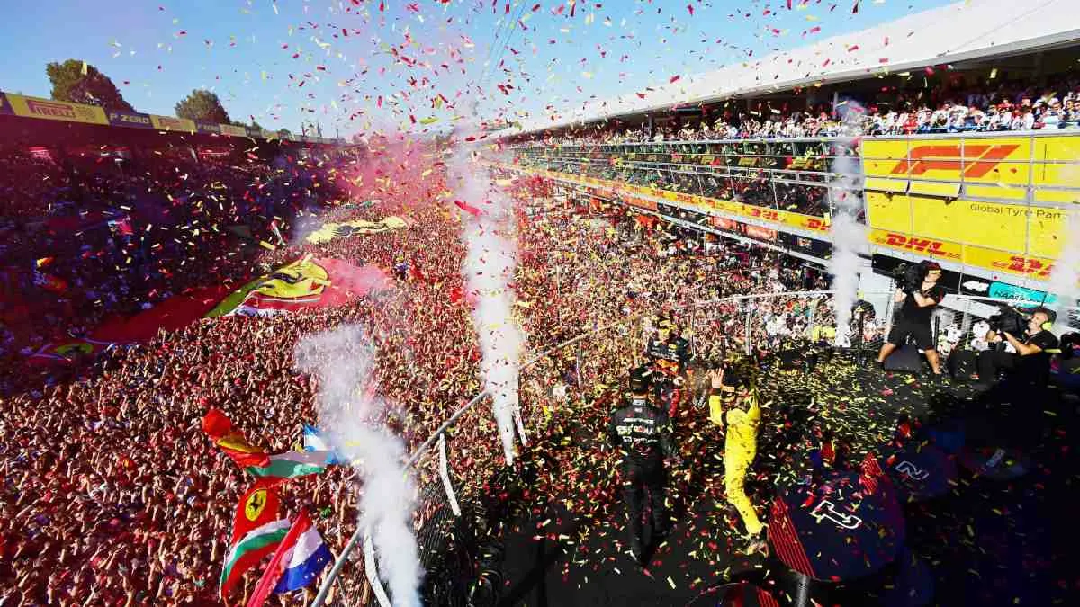 Monza es un templo de velocidad y pasión