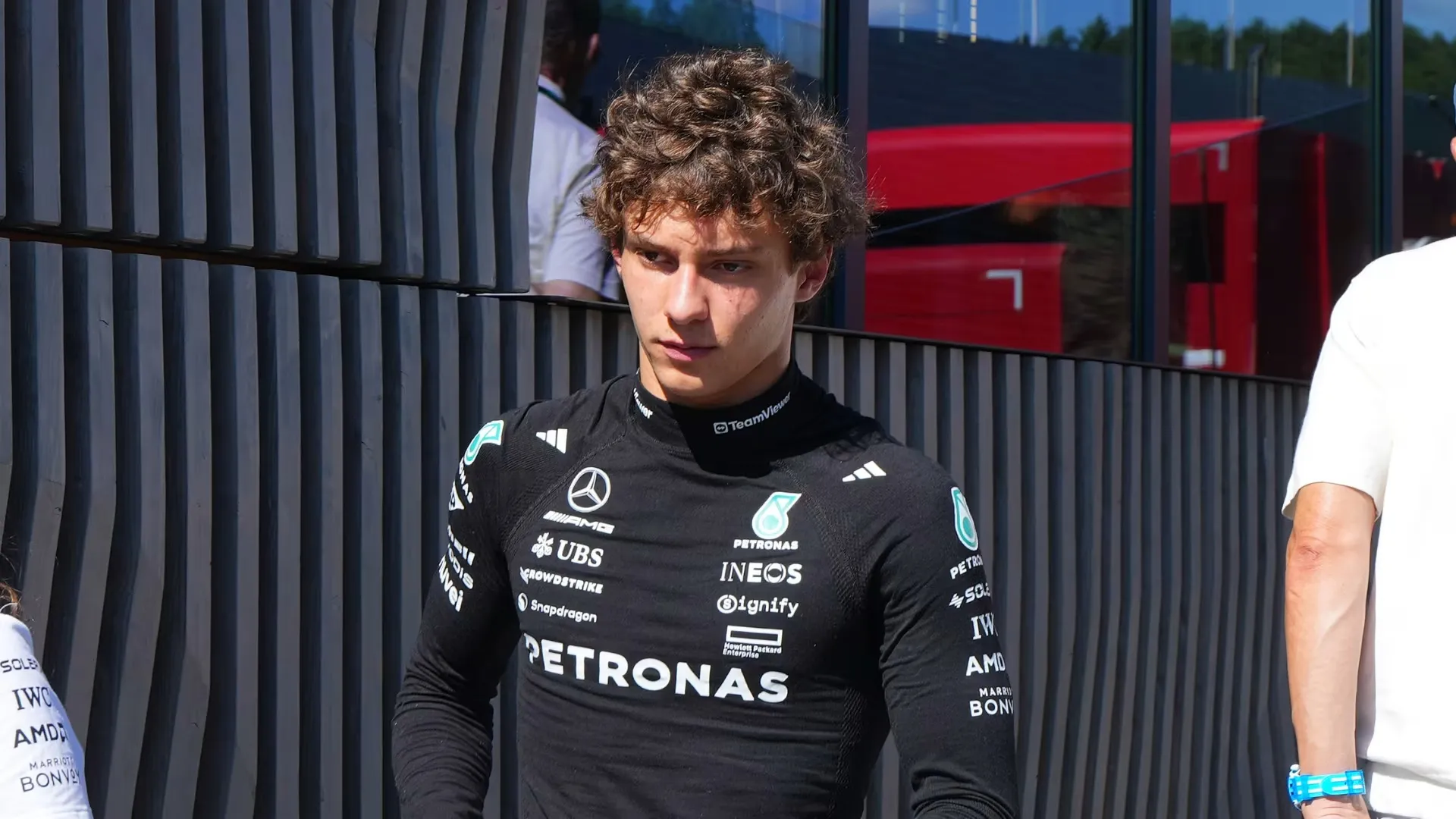 Antonelli tuvo una desafortunada actuación en Austria