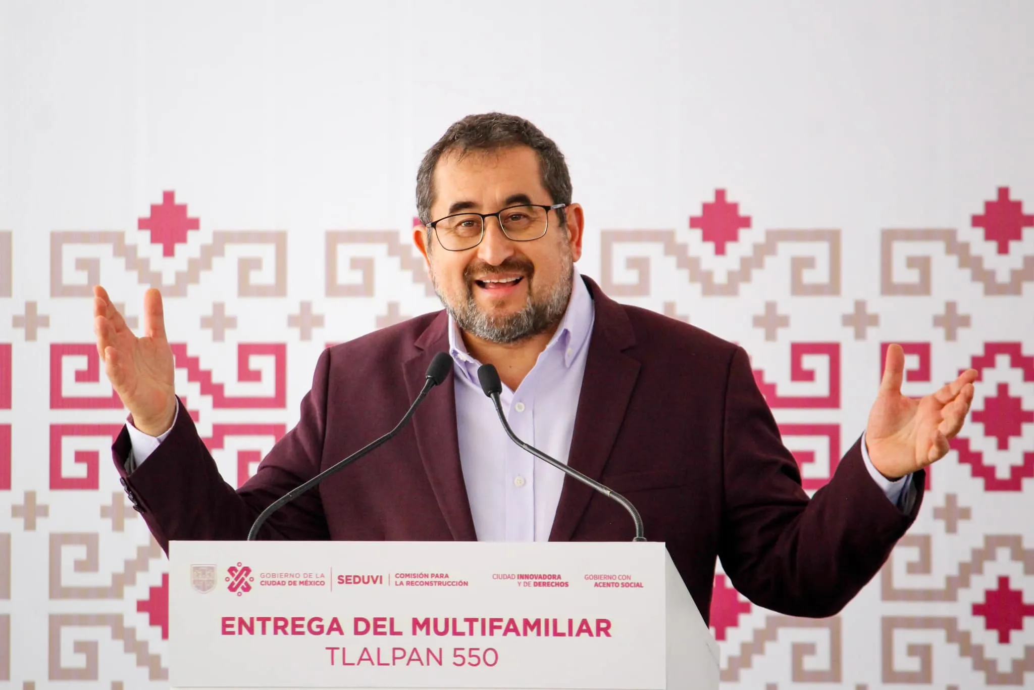 El secretario de Gobierno, César Cravioto, explicó los avances para la CDMX / Especial