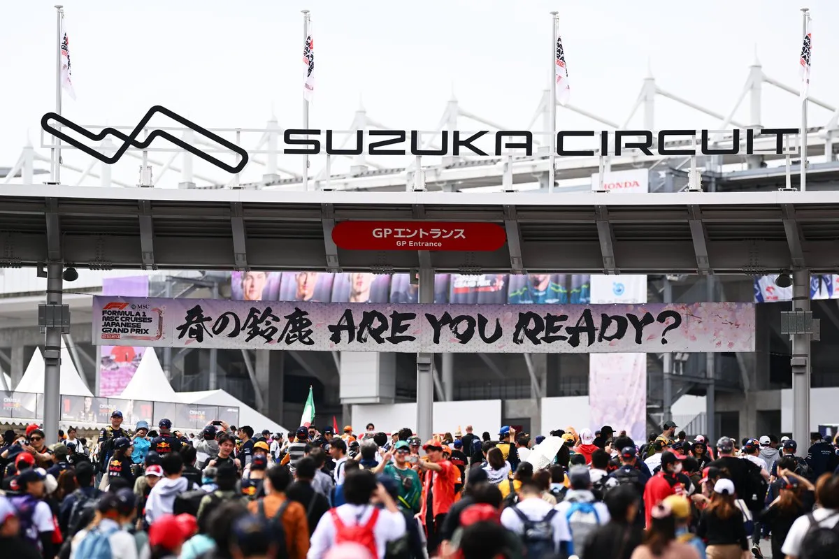 Suzuka es la tercera parada de la temporada