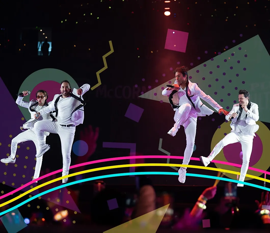 El 90's Pop Tour llegará con todos sus artistas