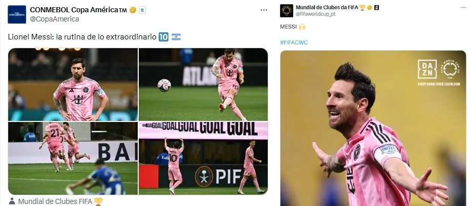 El mundo se rindió ante Messi