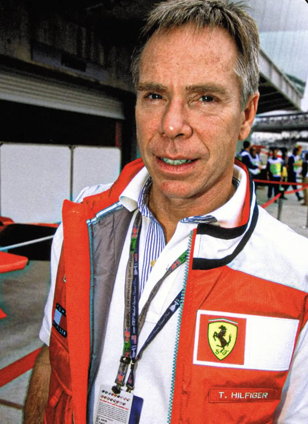 Hilfiger también patrocinó a Ferrari