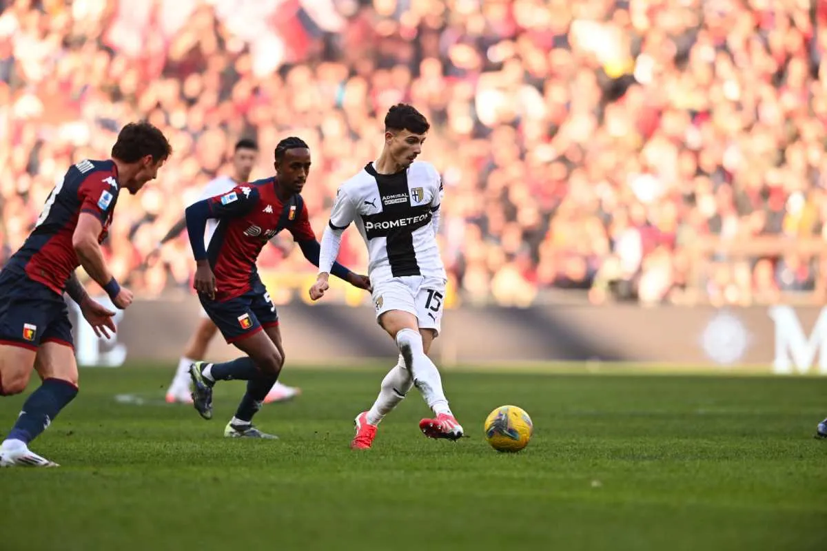 Parma en partido de visitante contra Genoa