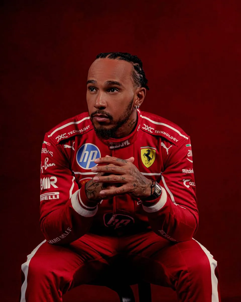 Hamilton sigue realizando pruebas con Ferrari