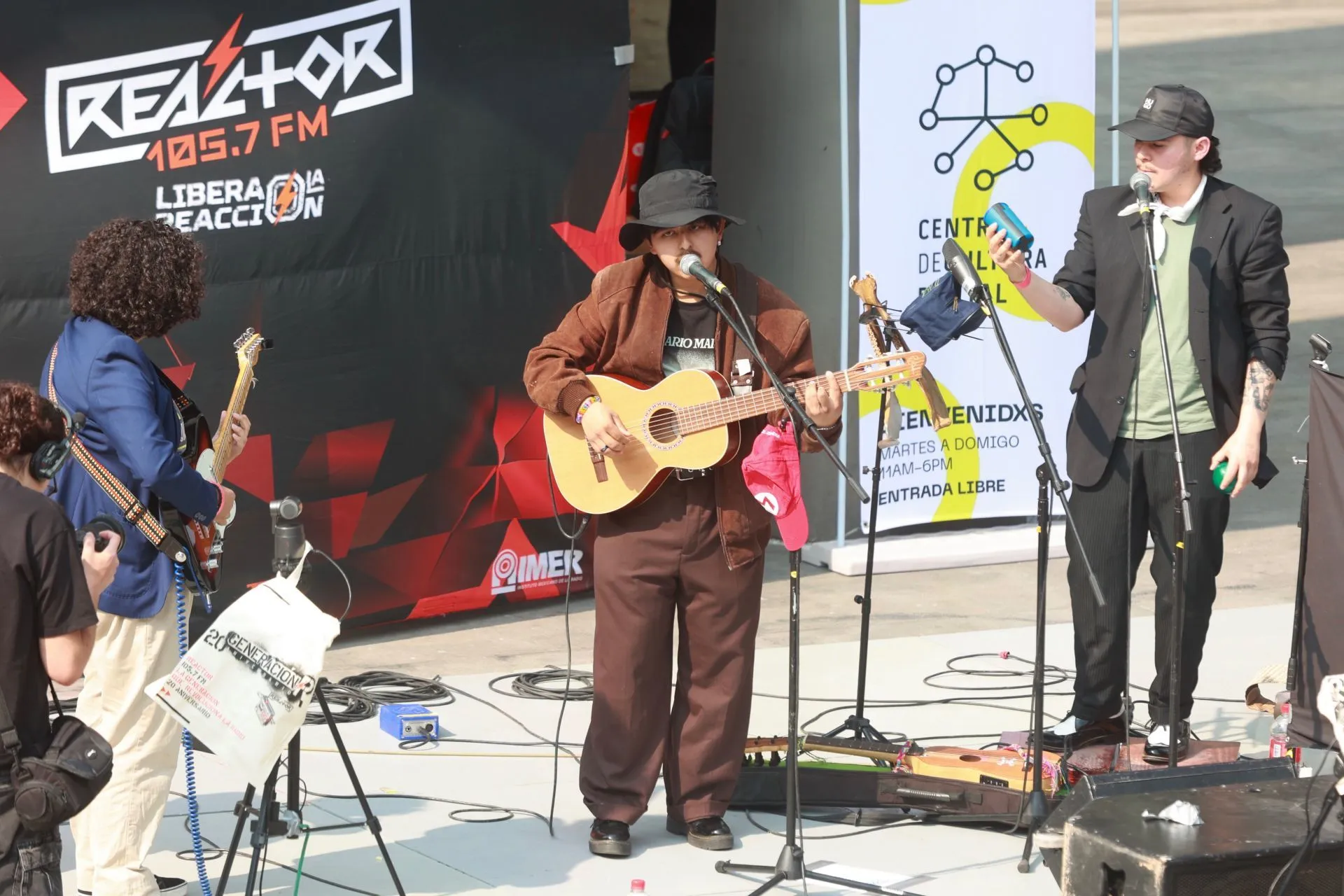 Macario Martínez se presentó en la Estela de Luz / El Heraldo