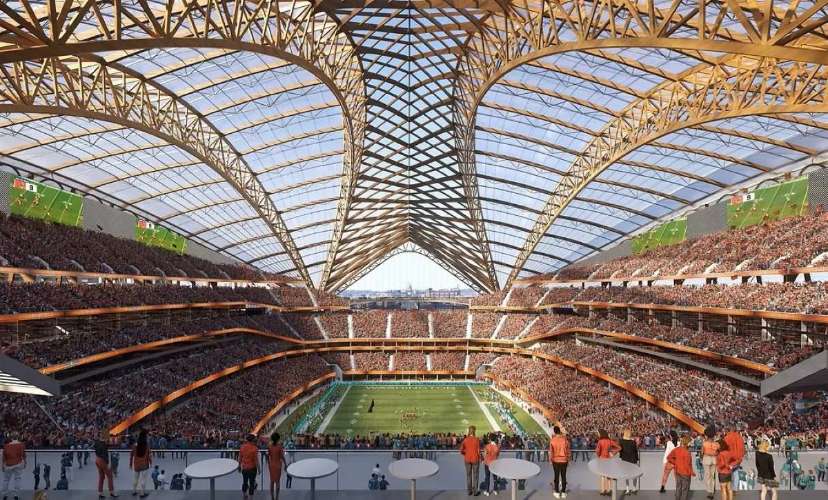 Así es una proyección de cómo se podría ver el estadio