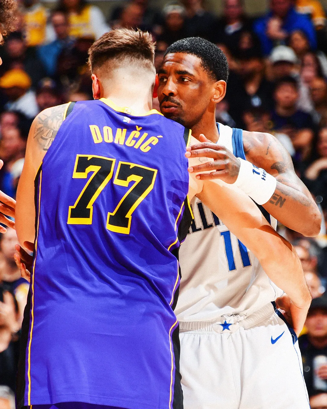 Con la salida de Doncic, el estatus de Irving se elevó antes de su lesión